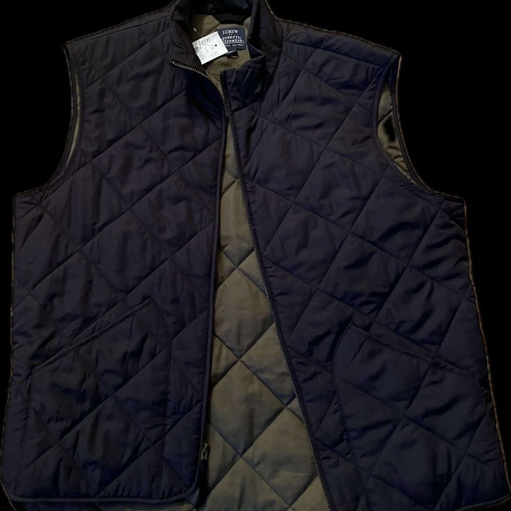 NWT J. Crew Factory Men's Vest
